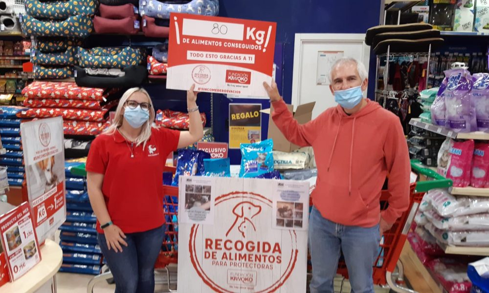 Recogida de alimentos en Kiwoko