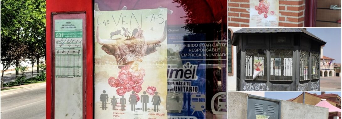 Presunta publicidad exterior sin licencia en Sevilla la Nueva