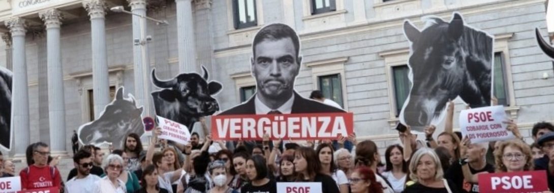 La tauromaquia y un partido sin principios